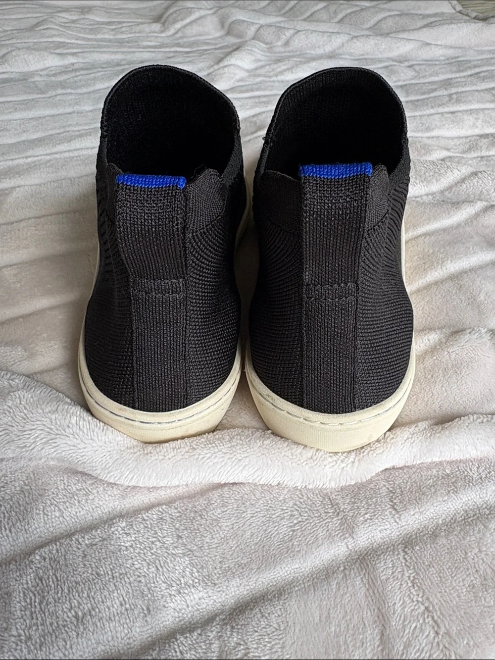 Rothy's Chelsea Slip-On Sneaker Boot in Black